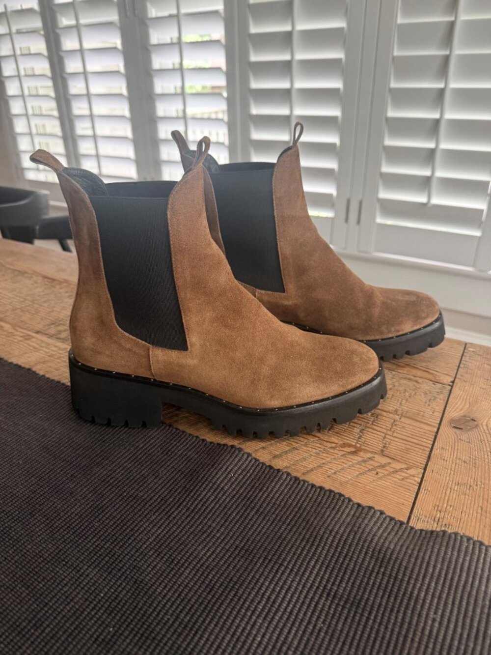 Freda Salvador Brooke Lug Sole Boots